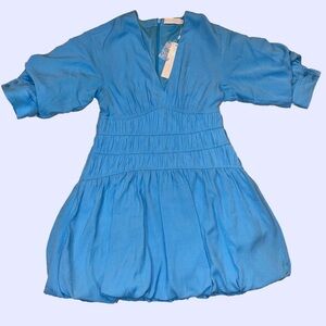 🆕#268~Jonathan Simkhai Diem Guaze Dress in Capri, size 8